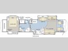 Floorplan - 2007 Monaco Dynasty 42 Diamond IV
