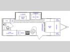 Floorplan - 2015 Prime Time RV Tracer 2670BHS