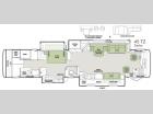Floorplan - 2014 Tiffin Motorhomes Zephyr 45 TZ