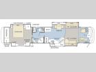 Floorplan - 2007 Monaco Executive 44 Sandia IV