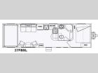 Floorplan - 2015 Pacific Coachworks Sandsport 27FBSL