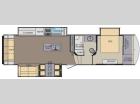 Floorplan - 2015 Shasta RVs Phoenix 33CK