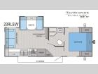 Floorplan - 2015 Jayco Jay Feather SLX 23RLSW