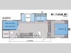 Floorplan - 2015 Jayco Eagle HT 26.5BHS