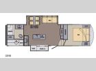 Floorplan - 2015 Shasta RVs Phoenix Rise 28RB