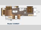 Floorplan - 2015 Prime Time RV LaCrosse 330RST