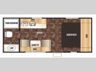 Floorplan - 2015 Forest River RV Cherokee Wolf Pup 16FQ