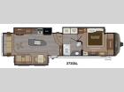 Floorplan - 2015 Keystone RV Montana 3720 RL