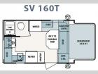 Floorplan - 2007 Forest River RV Surveyor SV 160T