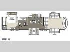 Floorplan - 2015 Forest River RV Sierra 377FLIK