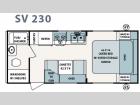 Floorplan - 2007 Forest River RV Surveyor SV 230
