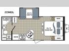 Floorplan - 2015 Dutchmen RV Kodiak 223RBSL Express