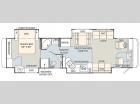 Floorplan - 2006 Monaco Camelot 40PDQ