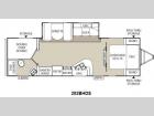 Floorplan - 2015 Coachmen RV Freedom Express 282BHDS