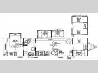 Floorplan - 2006 Forest River RV Wildwood PT 392FBRB