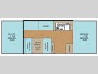 Floorplan - 2015 Coachmen RV Viking Camping Trailers 2107 Epic