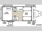 Floorplan - 2015 Forest River RV Rockwood Hard Side Series A212HW