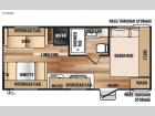 Floorplan - 2015 Forest River RV Wildwood X-Lite 191RDXL