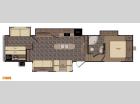 Floorplan - 2016 CrossRoads RV Cruiser CF368BH