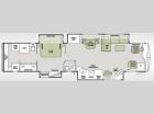 Floorplan - 2015 Tiffin Motorhomes Zephyr 45 DZ