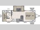Floorplan - 2016 Coachmen RV Freedom Express 229TBS