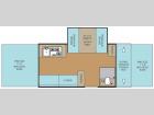 Floorplan - 2016 Coachmen RV Clipper Camping Trailers 1285SST Classic