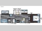 Floorplan - 2016 Forest River RV Salem 33BHOK