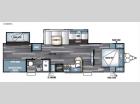 Floorplan - 2016 Forest River RV Salem 32BHDS
