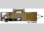 Floorplan - 2016 Heartland North Trail 22RBK