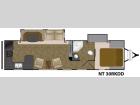 Floorplan - 2016 Heartland North Trail 30RKDD King