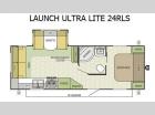 Floorplan - 2016 Starcraft Launch Ultra Lite 24RLS