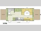 Floorplan - 2016 Starcraft Travel Star 207RB
