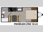 Floorplan - 2016 Heartland Prowler Lynx 18 LX