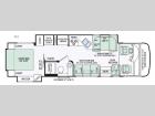 Floorplan - 2016 Thor Motor Coach Palazzo 33.2