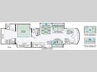 Floorplan - 2016 Thor Motor Coach Tuscany 40DX