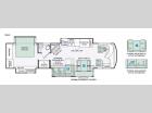 Floorplan - 2016 Thor Motor Coach Tuscany XTE 36MQ