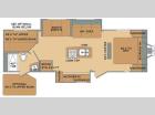 Floorplan - 2016 Shasta RVs Flyte 285BK