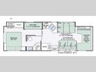 Floorplan - 2016 Thor Motor Coach Four Winds 31E Bunkhouse