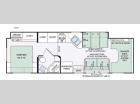 Floorplan - 2016 Thor Motor Coach Four Winds 31W