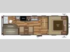 Floorplan - 2016 Keystone RV Hideout 260LHS