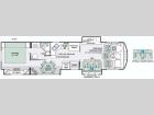 Floorplan - 2016 Thor Motor Coach Challenger 37KT