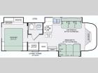 Floorplan - 2016 Thor Motor Coach Siesta 29TB