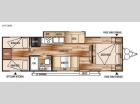 Floorplan - 2016 Forest River RV Wildwood X-Lite 281QBXL