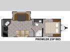 Floorplan - 2016 Heartland Prowler 25P RKS