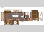 Floorplan - 2016 Prime Time RV Crusader 322RES