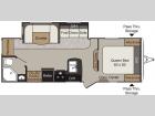Floorplan - 2016 Keystone RV Passport 2510RB Grand Touring