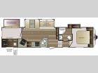 Floorplan - 2016 Keystone RV Cougar 330RBK