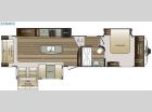 Floorplan - 2016 Keystone RV Cougar 333MKS