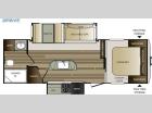 Floorplan - 2016 Keystone RV Cougar Half-Ton Series 26RBIWE