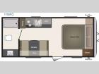 Floorplan - 2016 Keystone RV Summerland Mini 1700FQ